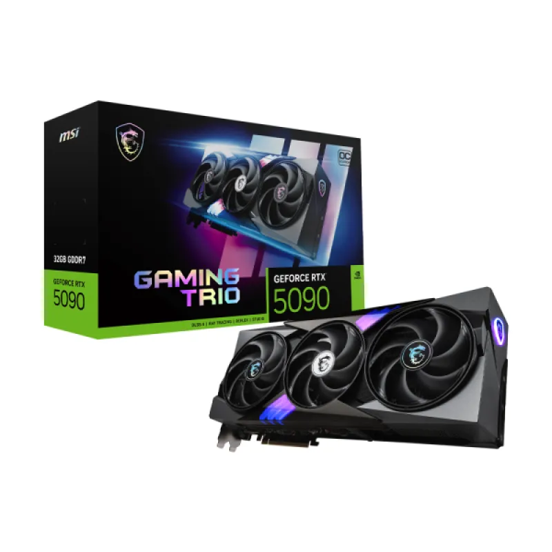 MSI 微星 GeForce RTX 5090 32GB GAMING TRIO OC 顯示卡