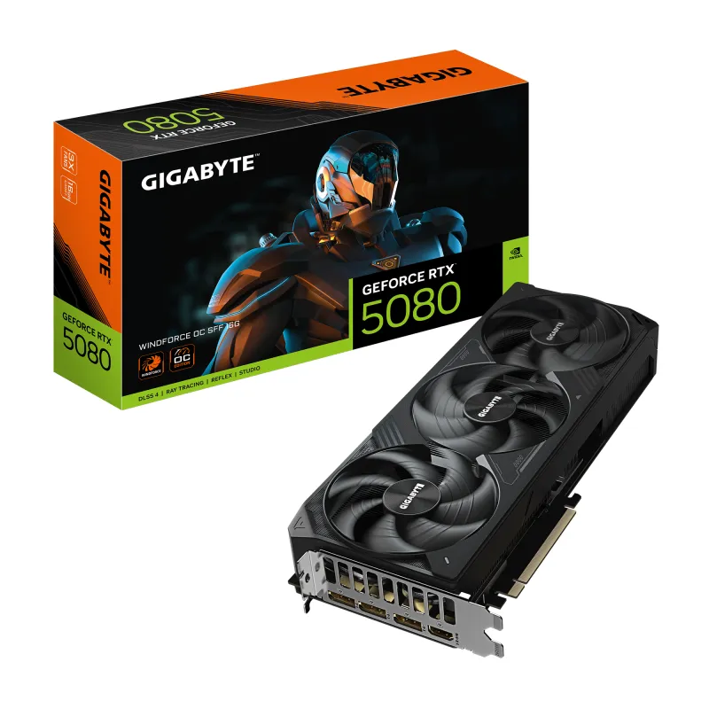 GIGABYTE 技嘉 GeForce RTX 5080 WINDFORCE OC SFF 16GB 顯示卡