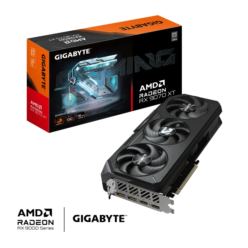Gigabyte 技嘉 Gaming OC AMD Radeon RX 9070 XT 顯示卡 16GB