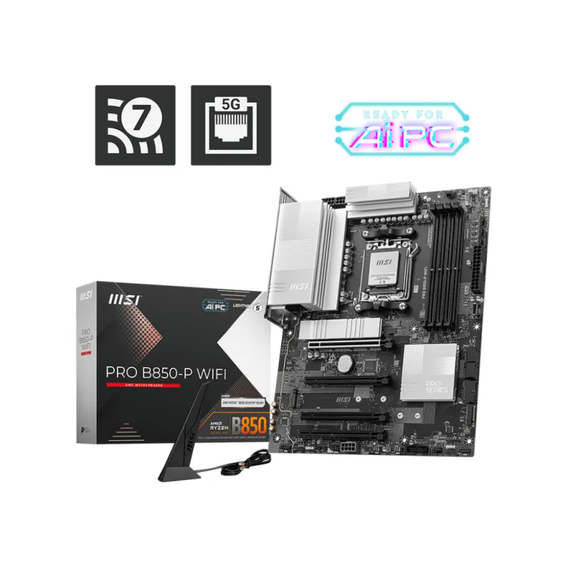 MSI 微星 PRO B850-P WIFI ATX 主機底板