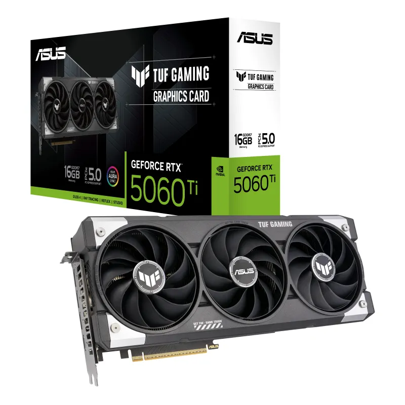 ASUS 華碩 Tuf Gaming GeForce RTX 5060 Ti 顯示卡 16GB GDDR7 OC