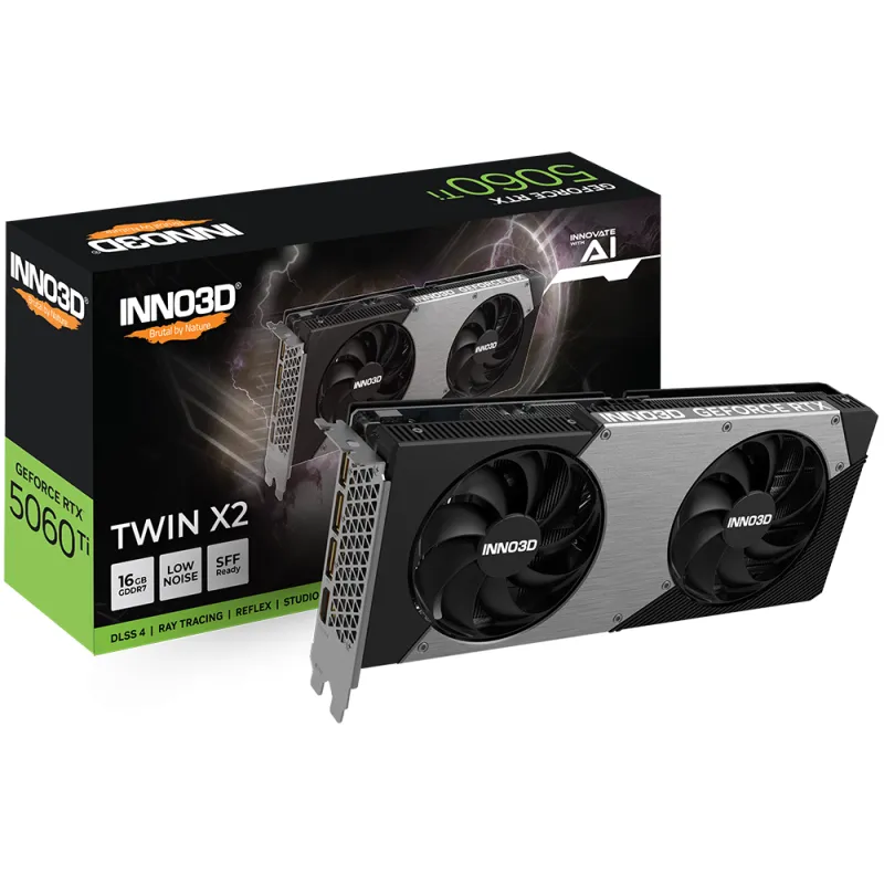 INNO3D GeForce RTX 5060 Ti TWIN X2 顯示卡 16GB