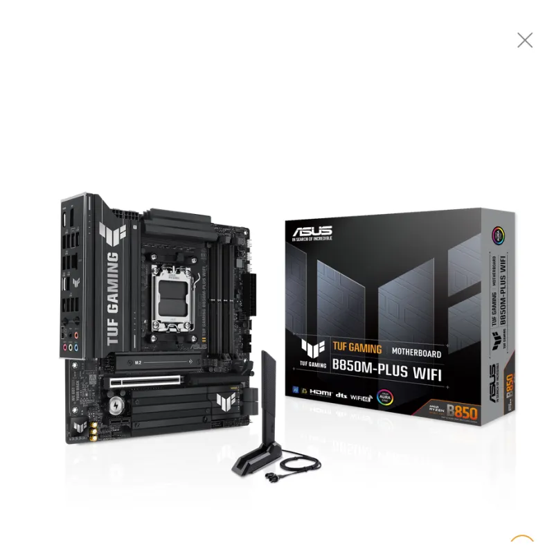 ASUS 華碩 TUF GAMING B850M-PLUS WIFI MATX 主機底板
