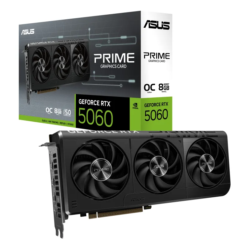 ASUS 華碩 Prime GeForce RTX 5060 顯示卡 8GB GDDR7 OC