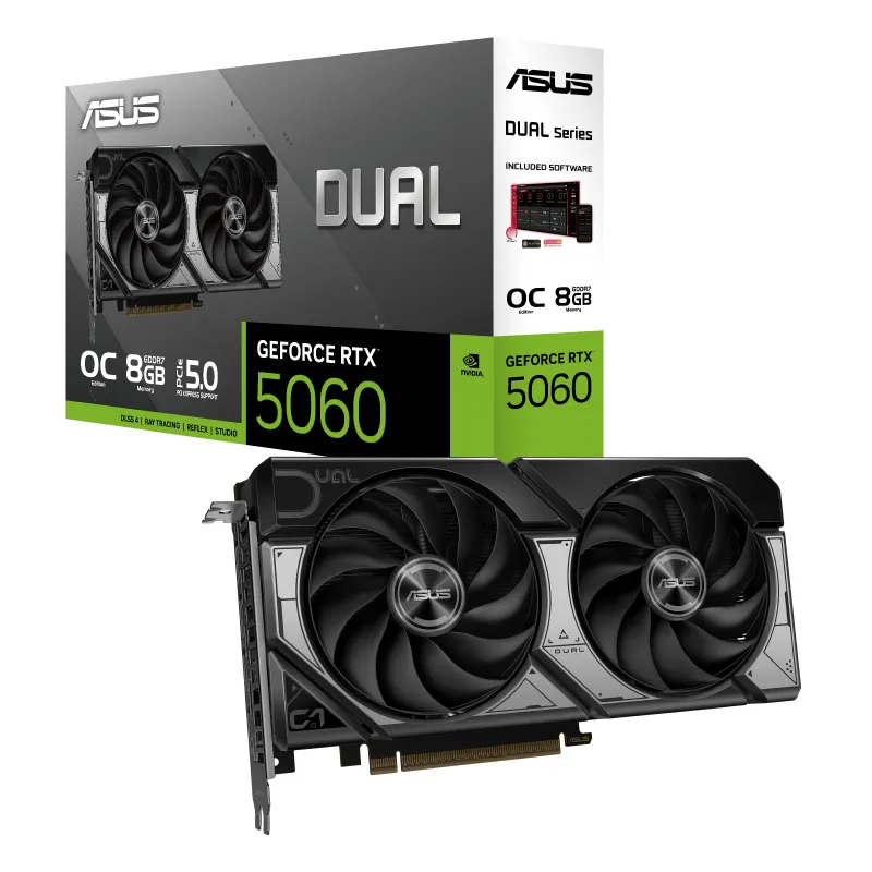 【八週年大激減】ASUS 華碩 Dual GeForce RTX 5060 顯示卡 8GB GDDR7 OC