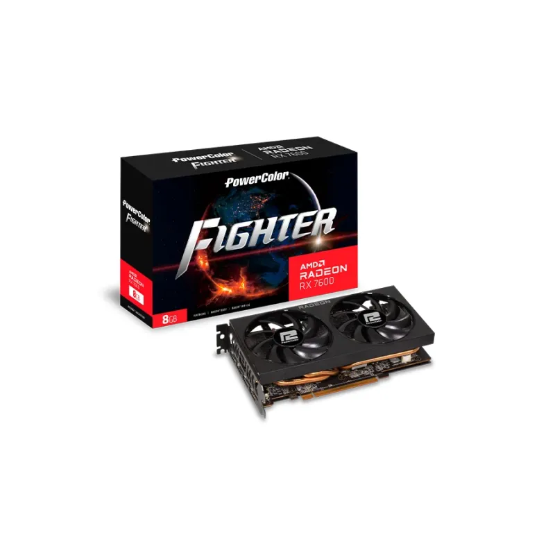 PowerColor RX7600 FIGHTER 8GB GDDR6 V2 顯示卡