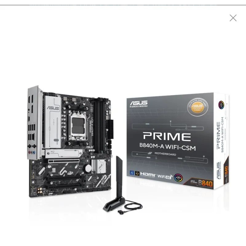 ASUS 華碩 PRIME B840M-A WIFI-CSM MATX 主機底板
