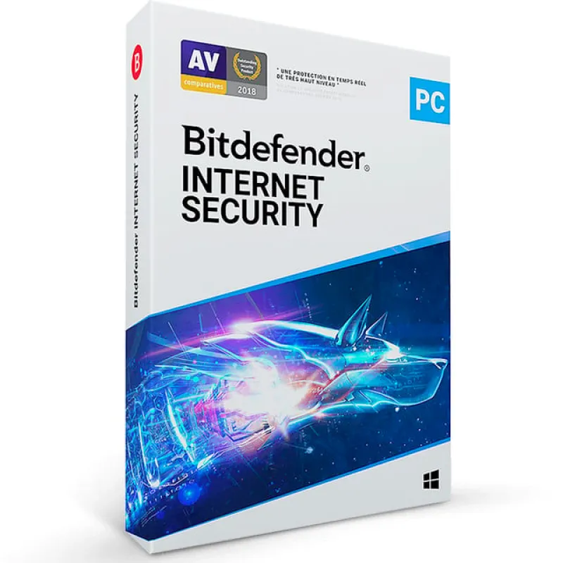 Bitdefender Internet Security 防毒軟體 1U2Y/ 3U2Y / 5U2Y - 1 裝置 2 年