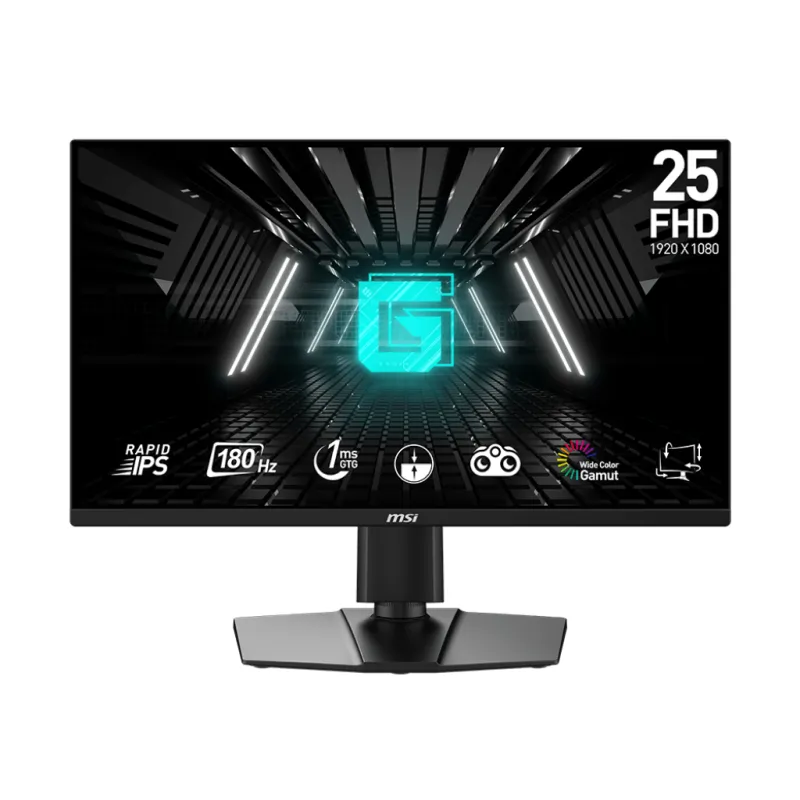 MSI 微星 G255PF E2 MONITOR 電競顯示器 25吋 平面FHD IPS 180Hz 1ms 1920X1080
