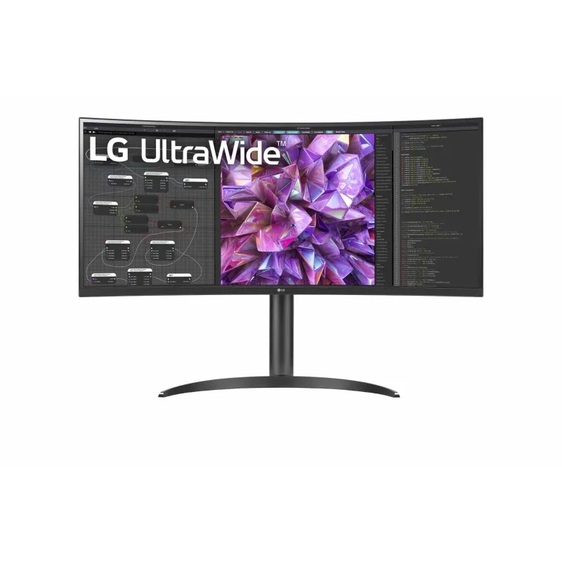 (內置喇叭) LG UltraWide 34WQ75C-B 曲面顯示器 34" 21:9 2K QHD IPS Curved 3800R - 3440 x 1440