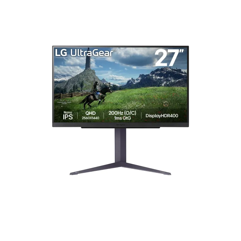 LG UltraGear 27GS85Q-B 電競顯示器 27" 2K QHD nanoIPS 180Hz 1ms Curved 1000R - 2560 x 1440 (Copy)