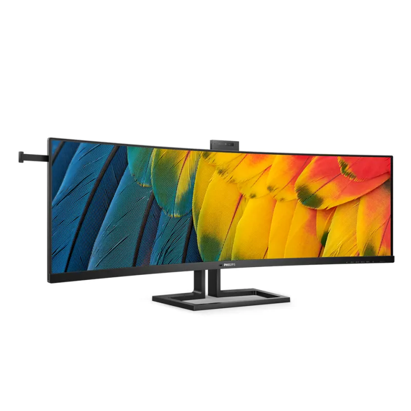Philips 45B1U6900CH 45" 5K QHD VA 75Hz 1500R 曲面顯示器 內置喇叭 PIP PBP HDR400 USB-C Webcam