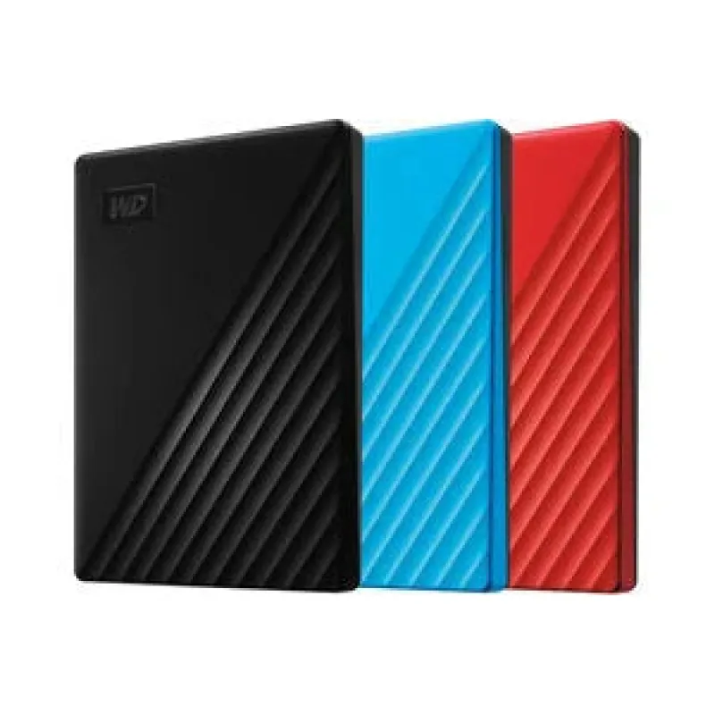 WD My Passport External Portable 2.5" Hard Drive USB-C External HDD - 黑色 / 1TB