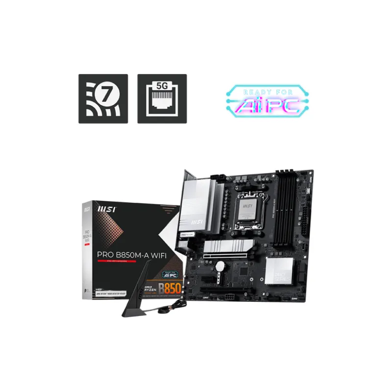 MSI 微星 PRO B850M-A WIFI MATX 主機底板