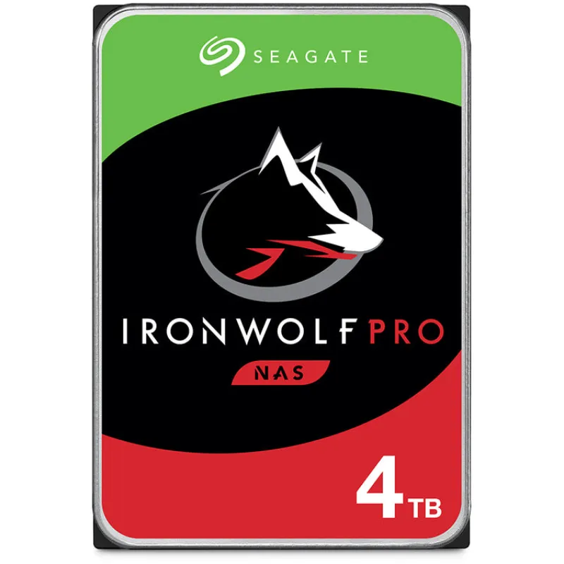 Seagate Iron Wolf PRO 3.5" 4-20TB (7200 rpm 256mb) SATA3 NAS HDD - 4 TB