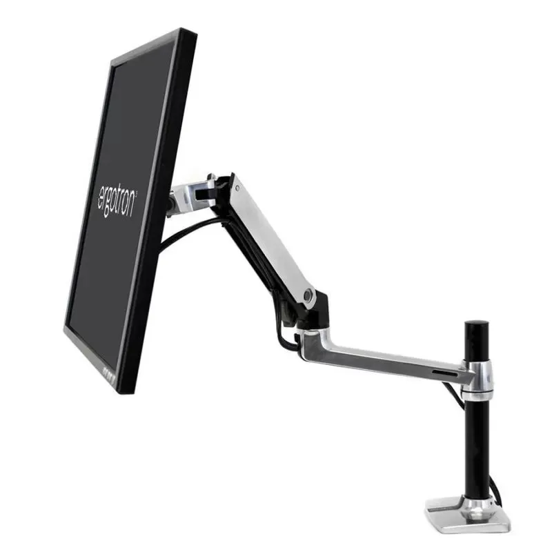 ERGOTRON LX Desk Monitor Arm Monitor Mount (Black/White) - 白色