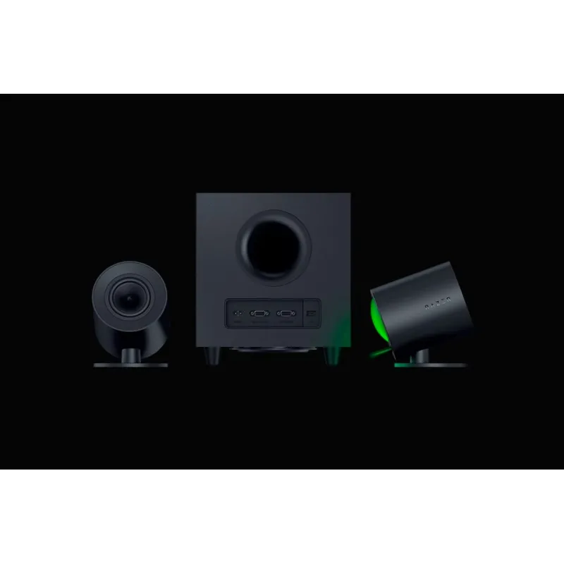 Razer Nommo V2 2.1 電腦遊戲喇叭與有線重低音揚聲器
