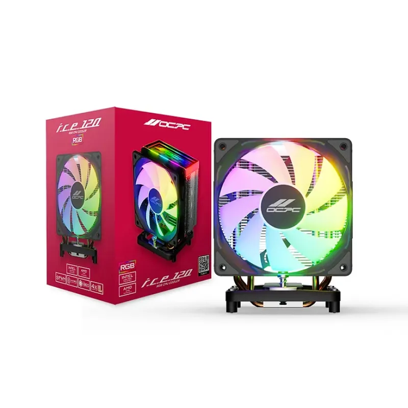 OCPC I.C.E. 120MM RGB Black 塔式散熱器