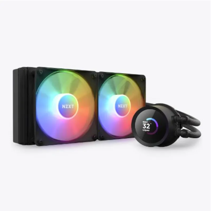 NZXT Kraken 240mm RGB AIO Dsplay 水冷散熱器