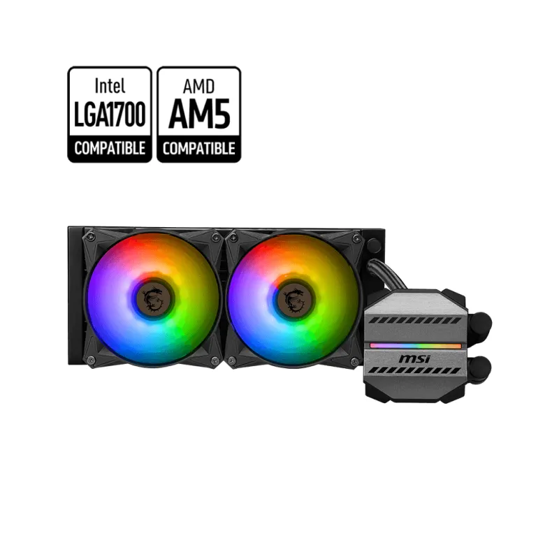 MSI 微星 MAG CORELIQUID M240 240mm 水冷散熱