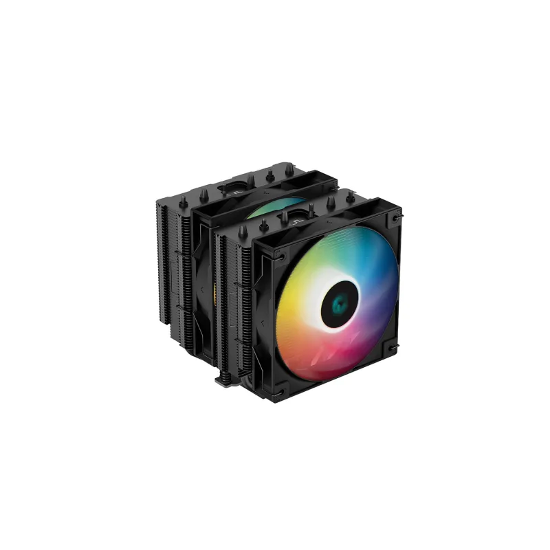 【八週年大激減】DEEPCOOL AG620 BK ARGB 雙塔風冷散熱器 - Black 黑色