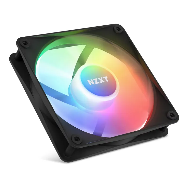 NZXT F120 RGB CORE 120mm 風扇 - Black 黑色