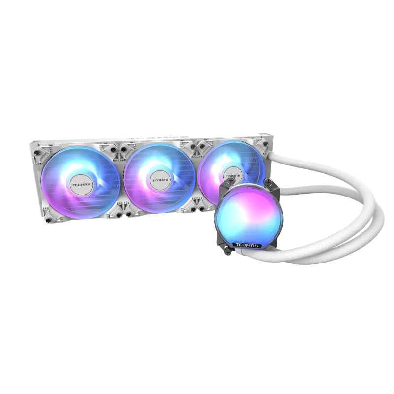 TCOMAS 鈦鉭 SJ-A080 INTEL/AMD 360mm CPU 黑/白 水冷散熱器 - 黑色 / Intel