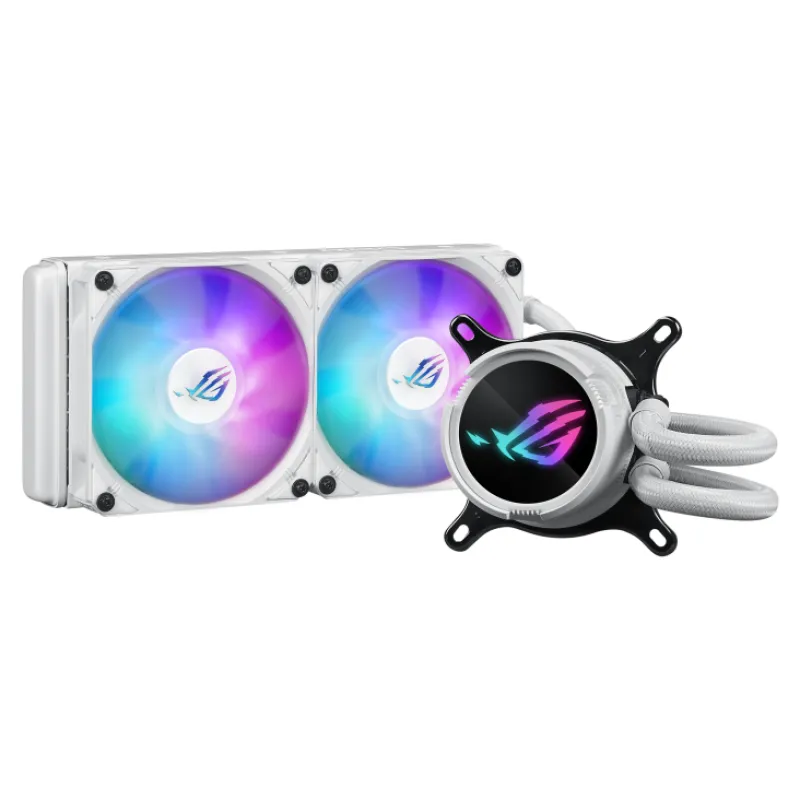 ASUS 華碩 ROG STRIX LC III 240 ARGB 水冷散熱器 - 黑色