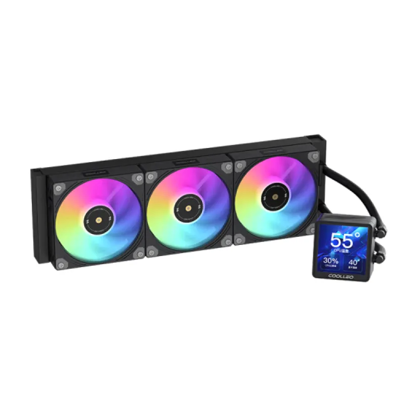 COOLLEO ICE GOD 360 BLACK 水冷散熱器