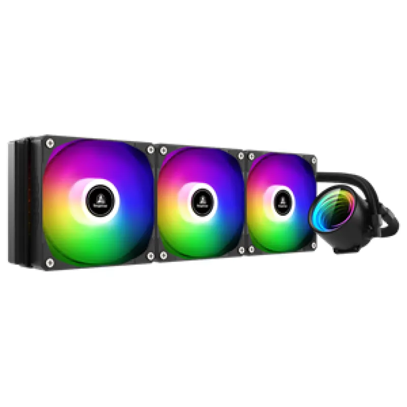Segotep 鑫谷 FROZEN 360 ARGB Cooler 水冷散熱器 黑/白 (Black/White) - 白色