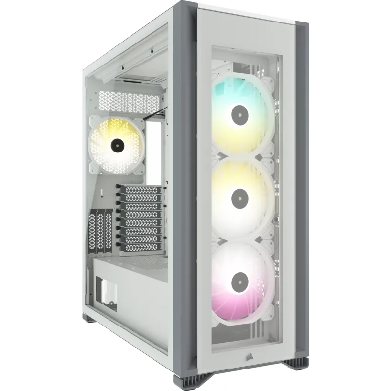 Corsair iCUE 7000X RGB Tempered Glass ATX CASE - 黑色