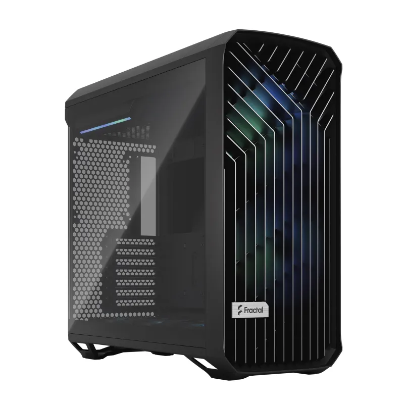 Fractal Design Torrent RGB E-ATX CASE 機箱 黑/白 - 黑色