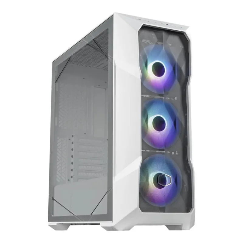 Cooler Master MasterBox TD500 Mesh V2 ATX 機箱 - Black 黑色 / White 白色 - 黑色