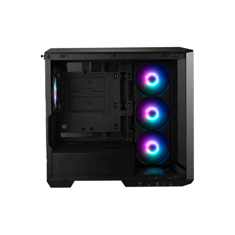 (附送4把ARGB風扇) MSI 微星 MAG PANO M100R PZ m-ATX 機箱 - 黑色