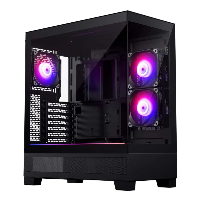 Phanteks XT View Tempered Glass e-ATX Case 中塔機箱 強化玻璃 - 黑色
