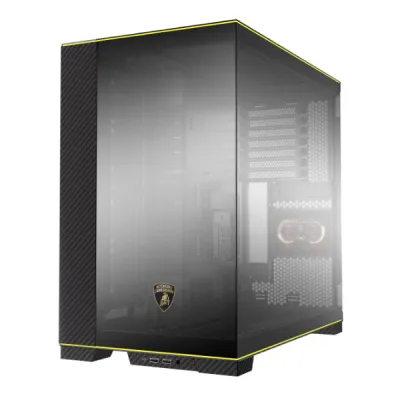 Lian Li 聯力 O11 EVO RGB Automobili Lamborghini Edition ATX Case 中塔機箱 - 黑色