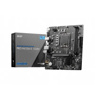 MSI 微星 PRO H610M-E DDR4 MATX 主機板 (DDR4)