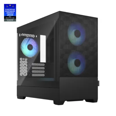 Fractal Design POP mini air RGB MATX CASE 機箱 - 黑色