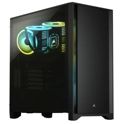 CORSAIR 4000D ATX 中塔機箱 強化玻璃 - 黑色
