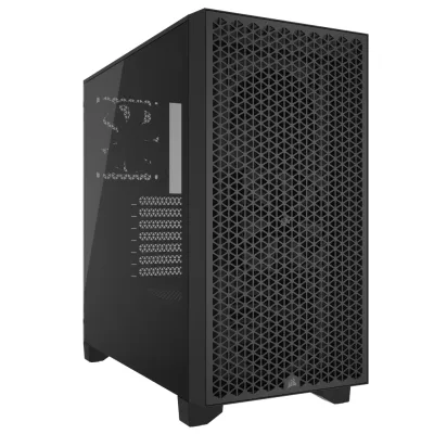 CORSAIR 3000D Airflow ATX 中塔機箱 強化玻璃 - 黑色