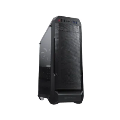 Cougar MX331 MESH Case  電競側透玻璃機箱 - 黑色