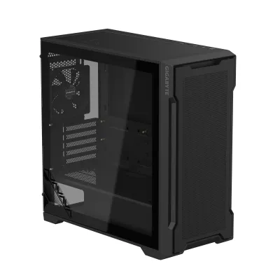 GIGABYTE 技嘉 C102 GLASS Mid Tower MATX機箱 黑/白 - 白色