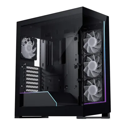 Phanteks NV5S  ATX Mid Tower Case 機箱(黑/白) - 黑色