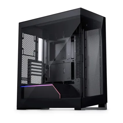 Phanteks 追風者 NV5 MKII DRGB ATX Mid Tower 機箱【支援ATX背插底板】(黑/白) - 黑色