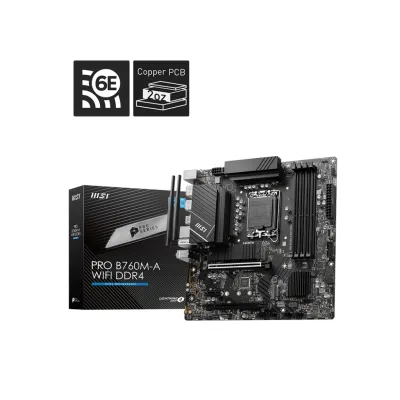【本月熱賣】MSI 微星 PRO B760M-A WIFI DDR4 MATX 主機板