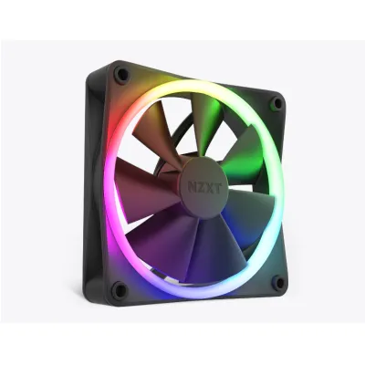 NZXT F140 RGB 140mm RGB Fan 機箱風扇 - 黑色