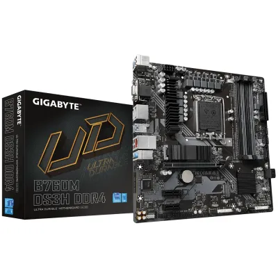 GIGABYTE 技嘉 B760M DS3H AX DDR4 MATX 主機板 (DDR4) 有WIFI