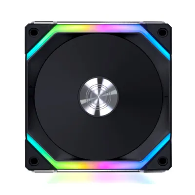 LIAN LI 聯力 UNI FAN SL120 V2 RGB 120mm 無線 Wireless  機箱風扇 - 黑色 / Single Pack 單件