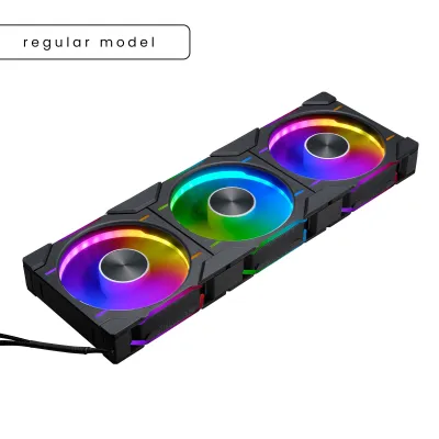 Phanteks D30-120 PWM DRGB Case Fan 機箱風扇 3年保養 - 黑色 / Triple Pack 三件