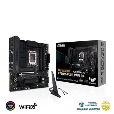 ASUS 華碩 TUF GAMING B760-PLUS WIFI D4 ATX 主機板 DDR4